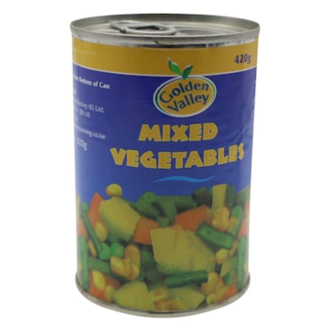 GOLDEN VALLEY MIXED VEGETABLE 420G